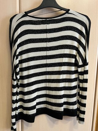 Camiseta de rayas estampada talla s