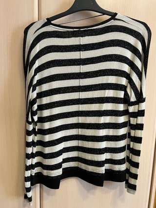Camiseta de rayas estampada talla s