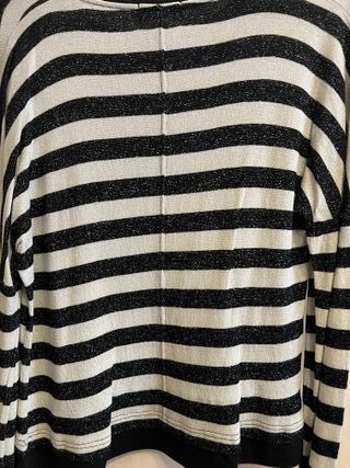 Camiseta de rayas estampada talla s