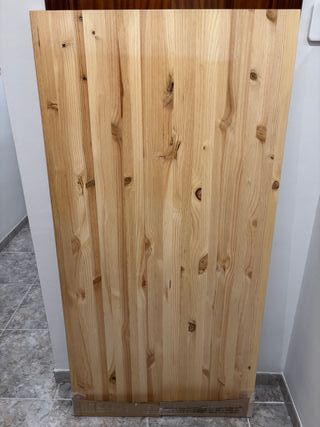 Tablero de madera de pino 160x80cm escritorio/mesa