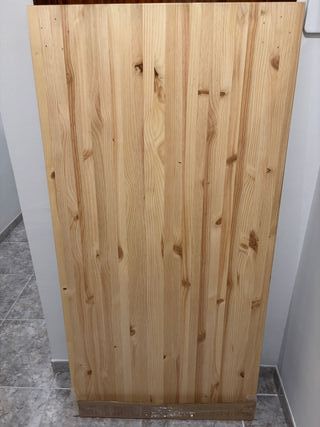 Tablero de madera de pino 160x80cm escritorio/mesa