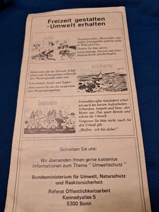 Antiguo folleto de trenes de Hamburgo 