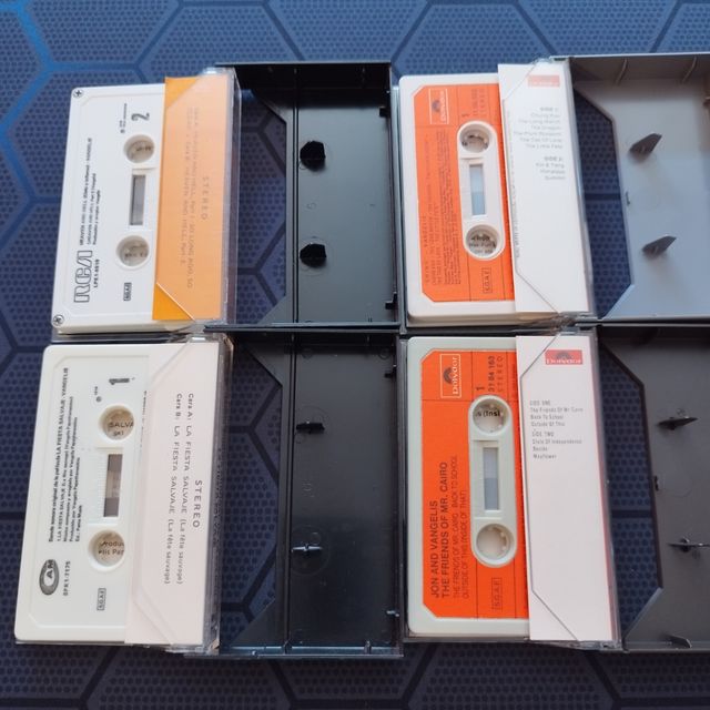 Vangelis - Lote de Cassettes.