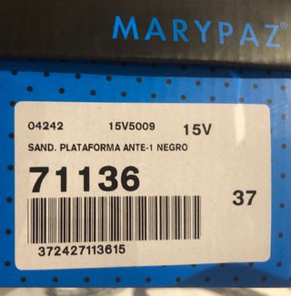 Sandalias de tacón negras