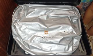 Máquina de escribir antigua olimpia