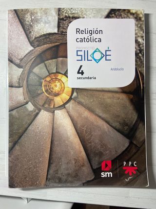 Libro secundaria religión católica sm