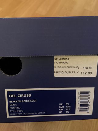 Deportivas asics