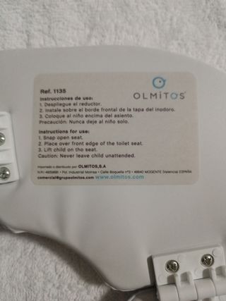 Reductor wc plegable +24m