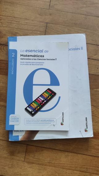 2 bachiller Mathematicas santillana