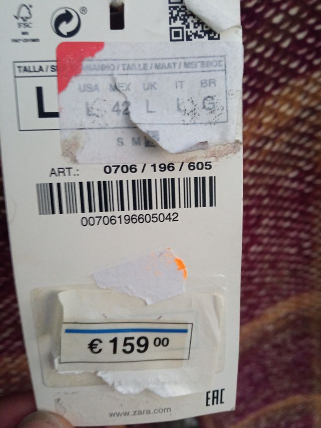 abrigo chaqueton zara man