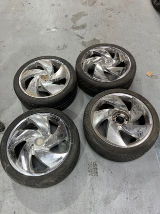 llantas cromadas 