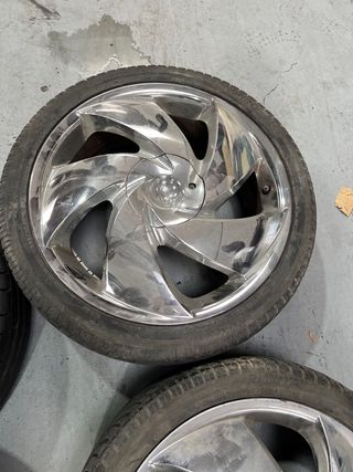 llantas cromadas 