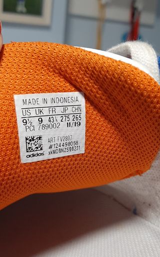 Adidas rivalry superstar naranjas