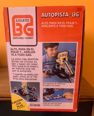 Autopista BG. Ref. 612, pista de coches