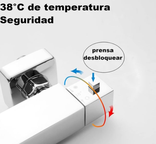 Grifo de Ducha Termostático