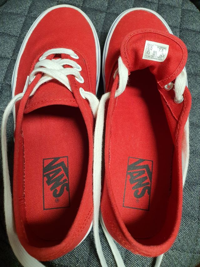 Zapatillas VANS plataforma núm. 38