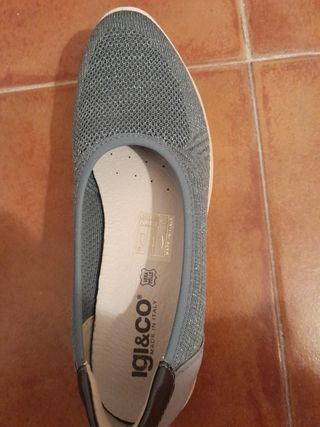 zapato bailarina comfort