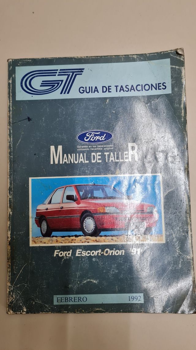 Manual taller Ford Escort Orion