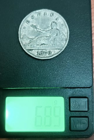 Moneda 2 pesetas plata