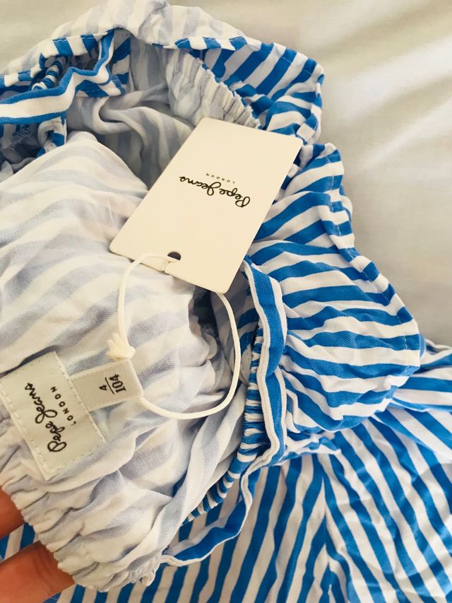 Mono corto/ kimono pepe jeans talla 4/5 años