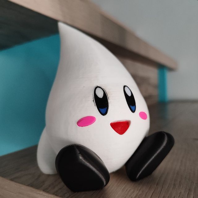 Dropy – Figura Gota de Agua 3D Personalizable