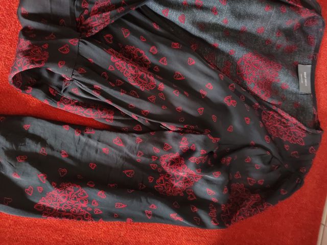 vestido satinado talla 34