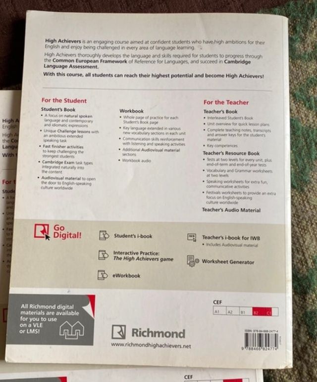 Workbook High Achievers B2+ Ed.Richmond