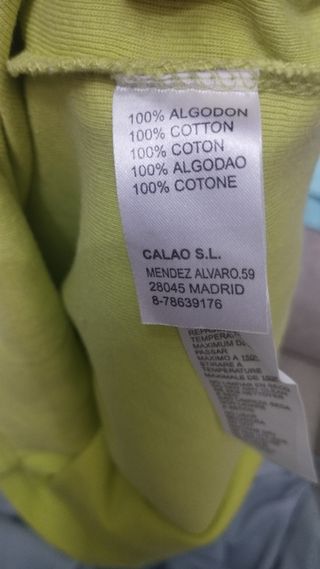 Lote 2 polos de algodón talla M/L.   Mujer