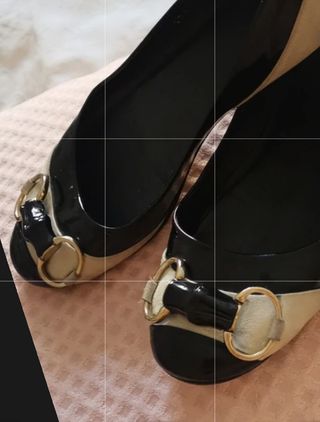 Gucci bellas bailarinas vintage auténticos. 
