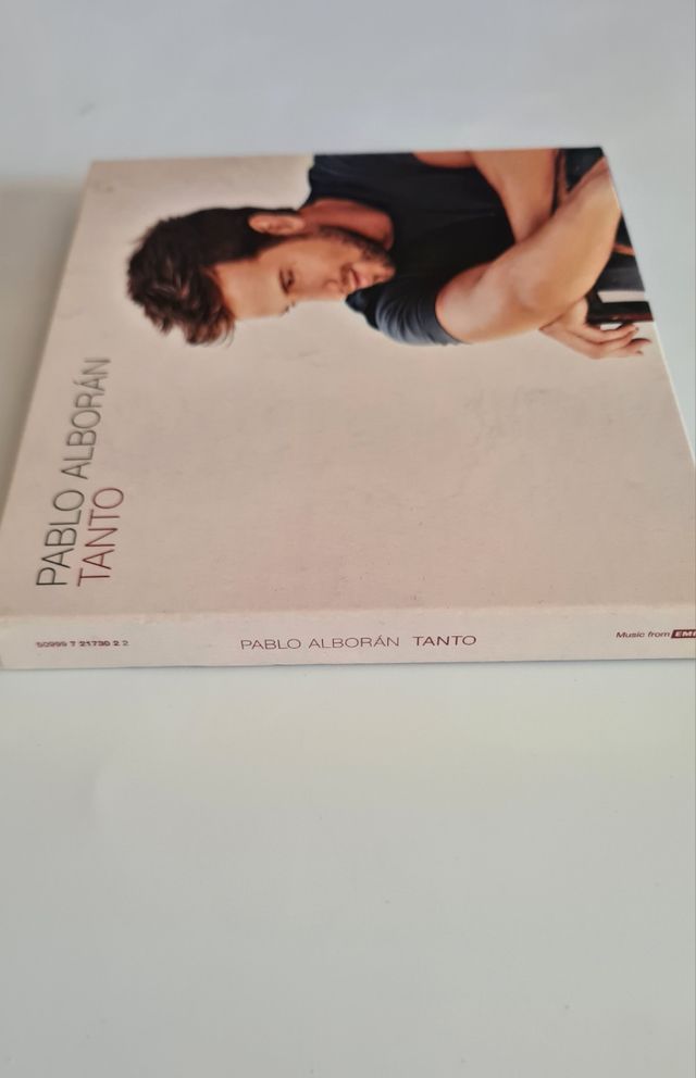 Disco Tanto Pablo Alborán