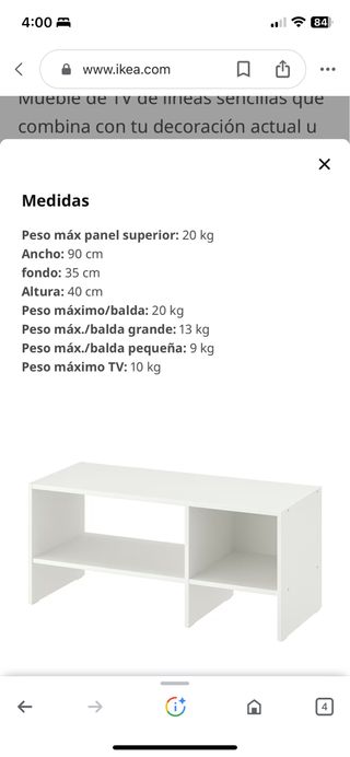 Mesa tv ikea