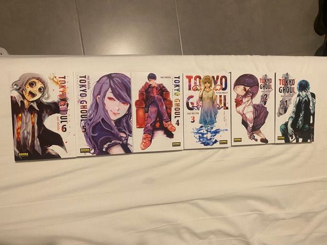 Mangas tokyo ghoul 1-6