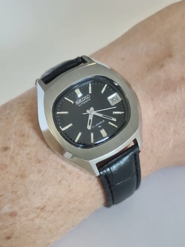 Reloj Seiko automático Vintage TV 7025 hombre 