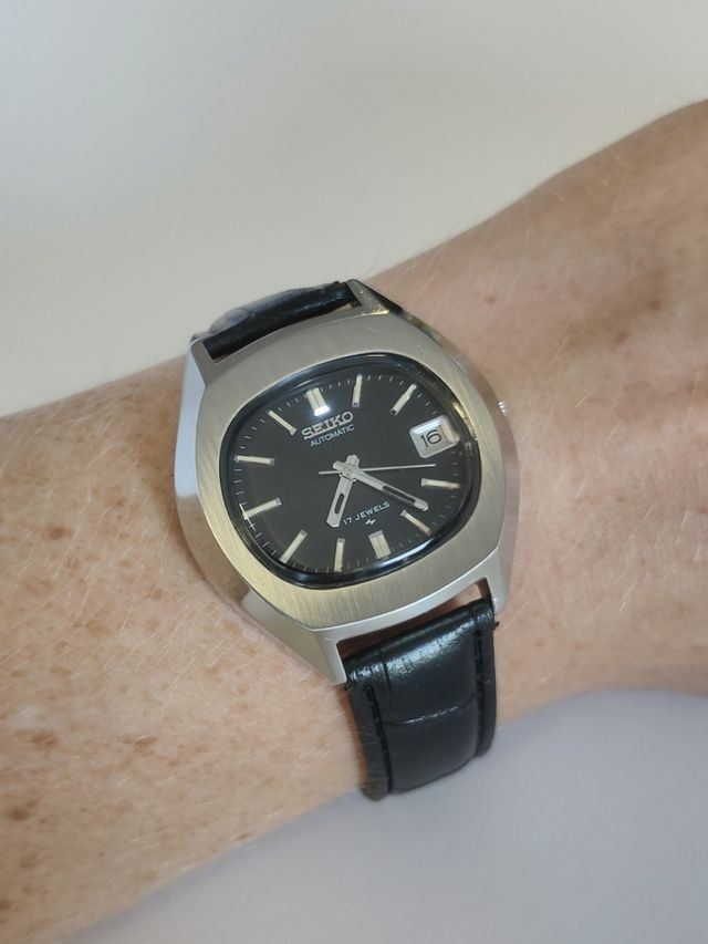 Reloj Seiko automático Vintage TV 7025 hombre 