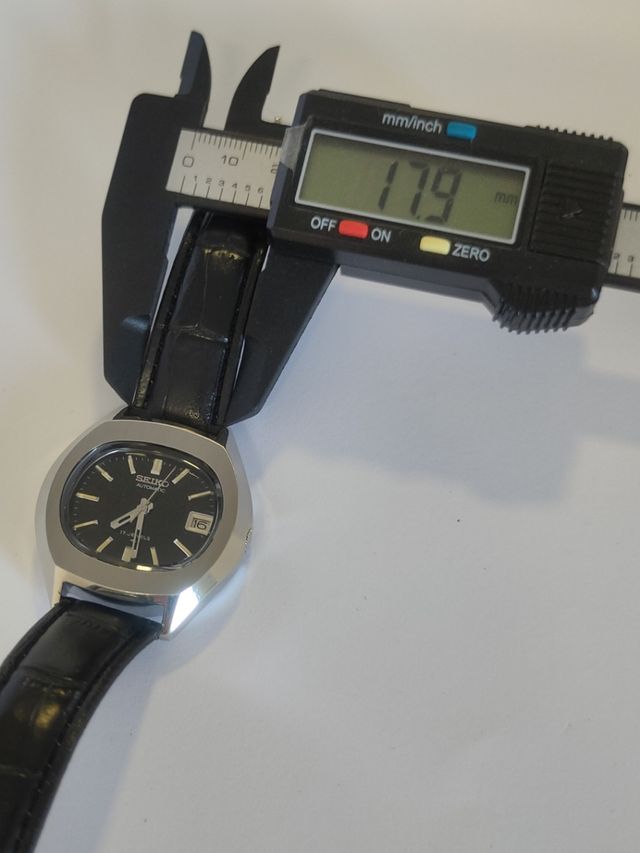 Reloj Seiko automático Vintage TV 7025 hombre 