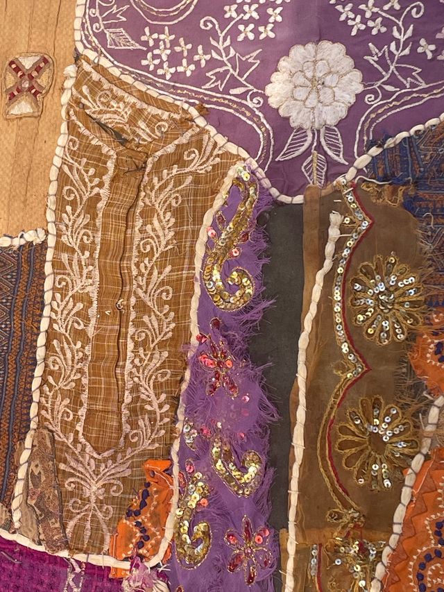 COLCHA INDIA Algodón Vintage