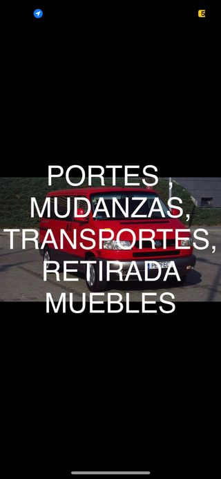 TRANSPORTES, MUDANZAS, PORTES, MONTAJES Y DESMONTA