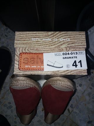 Alpargatas caballero Salvi.