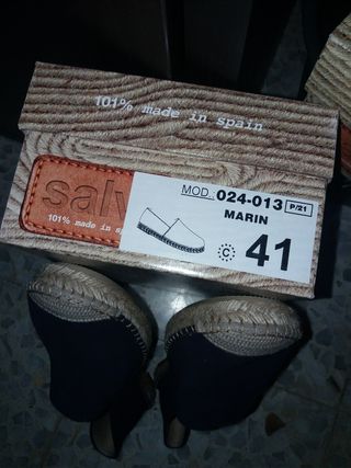 Alpargatas caballero Salvi.