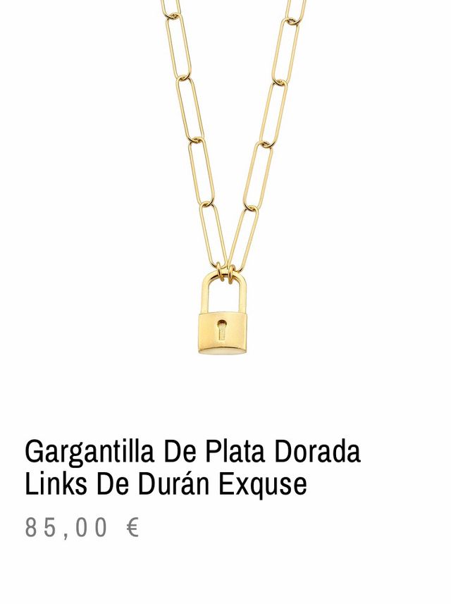 Gargantilla y colgante Durán Exquse - ¡NUEVO!