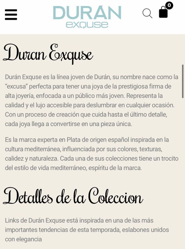 Gargantilla y colgante Durán Exquse - ¡NUEVO!