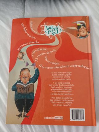 Libro infantil Pinocho no era un mentiroso