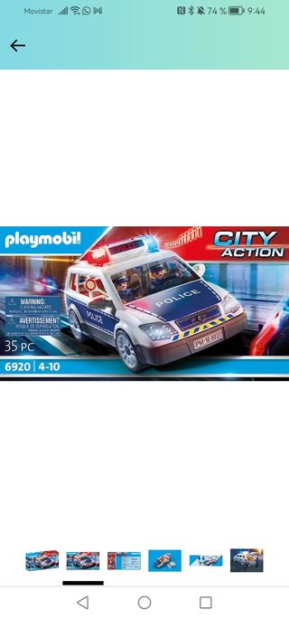 Playmobil coche policía 6920