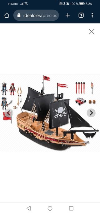 Playmobil barco pirata 6678