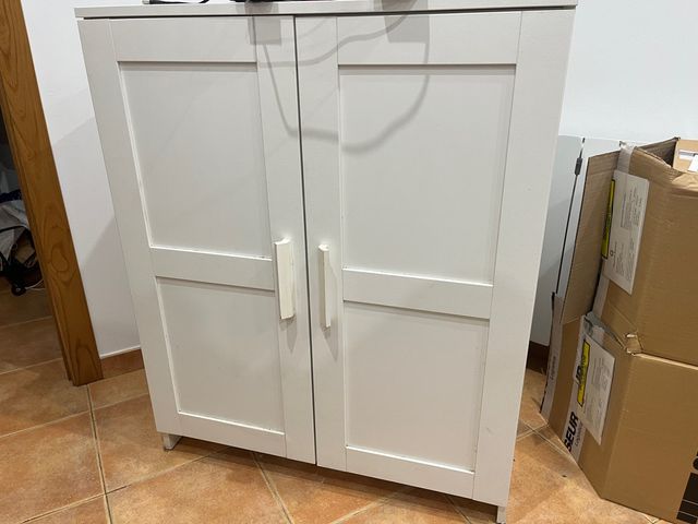 Armario con puertas blanco