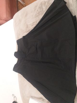falda negra tablas 
