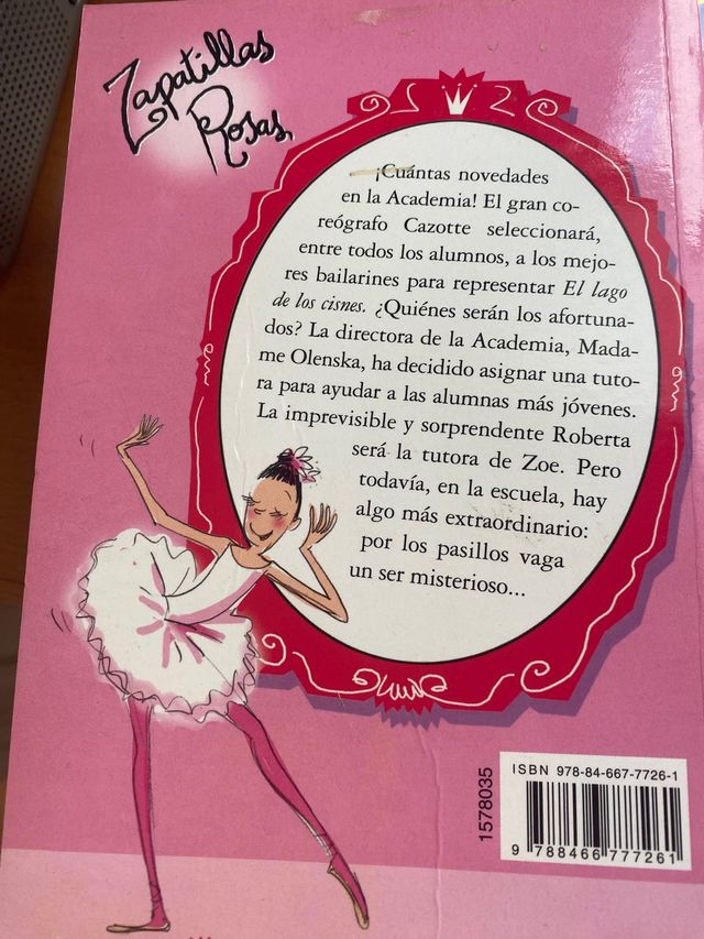 libro infantil zapatillas rosas