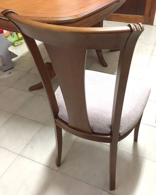 Mesa comedor y sillas