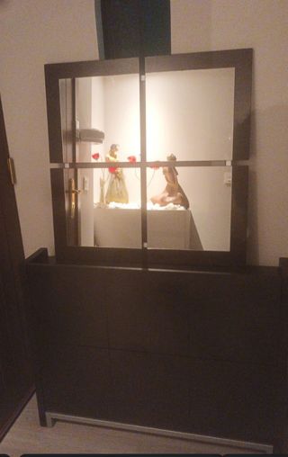 Zapatero y espejo(80x80)