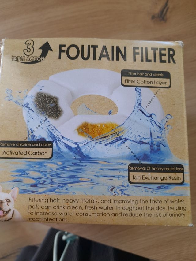 Filtros para fuente agua